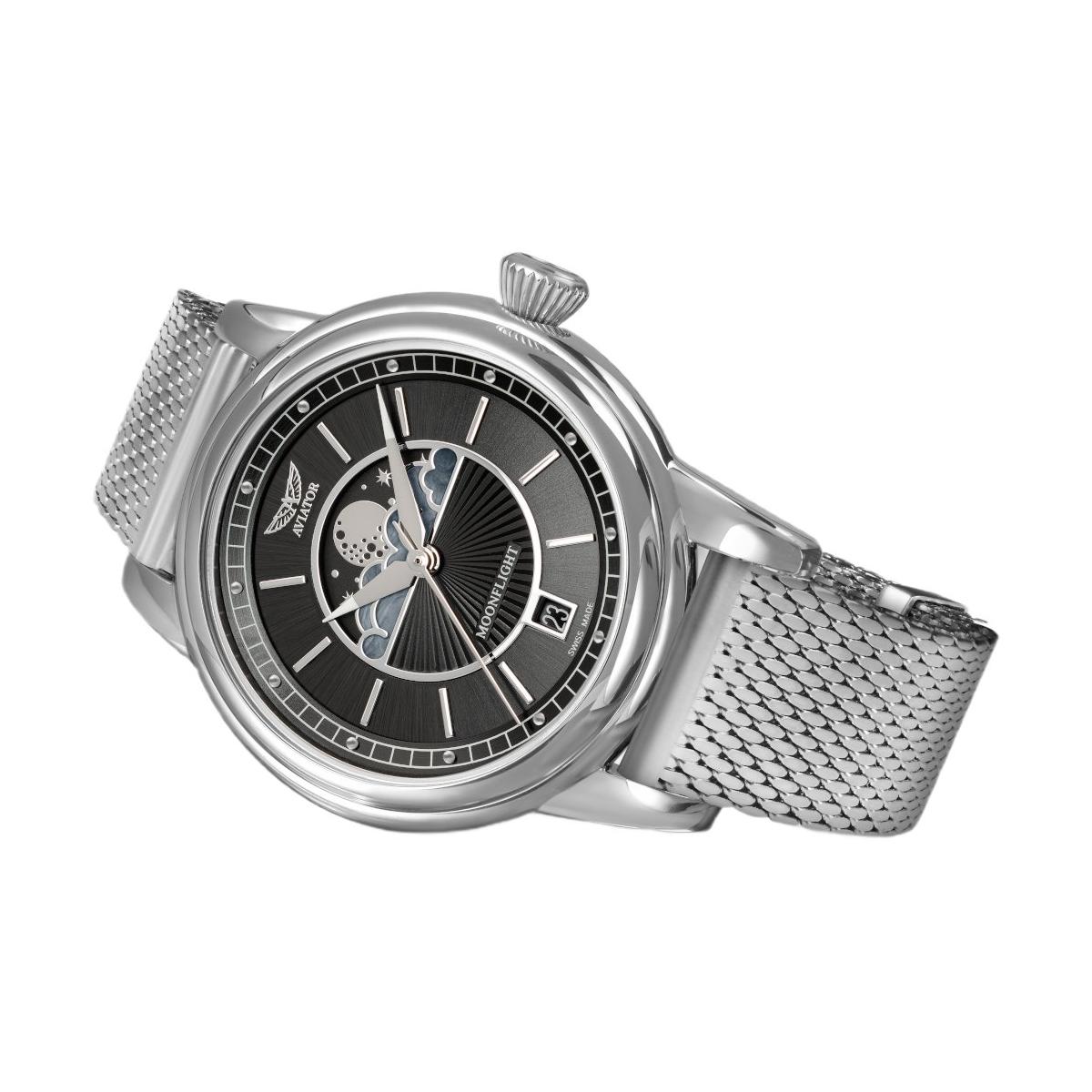 ZEGAREK AVIATOR DOUGLAS MOONFLIGHT