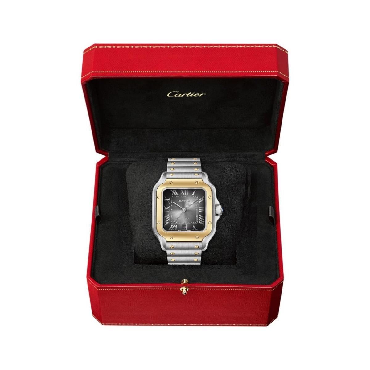 ZEGAREK CARTIER SANTOS DE CARTIER L