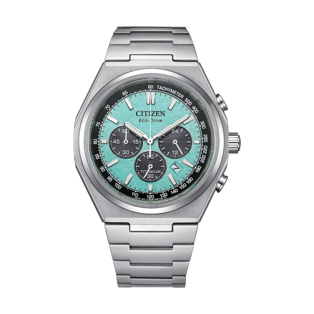 ZEGAREK CITIZEN ZENSHIN SUPER TITANIUM CHRONOGRAPH