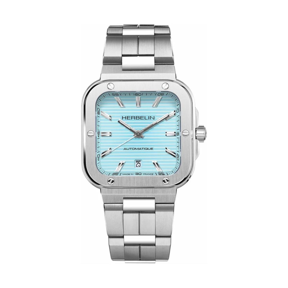 ZEGAREK HERBELIN CAP CAMARAT SQUARE AUTOMATIC