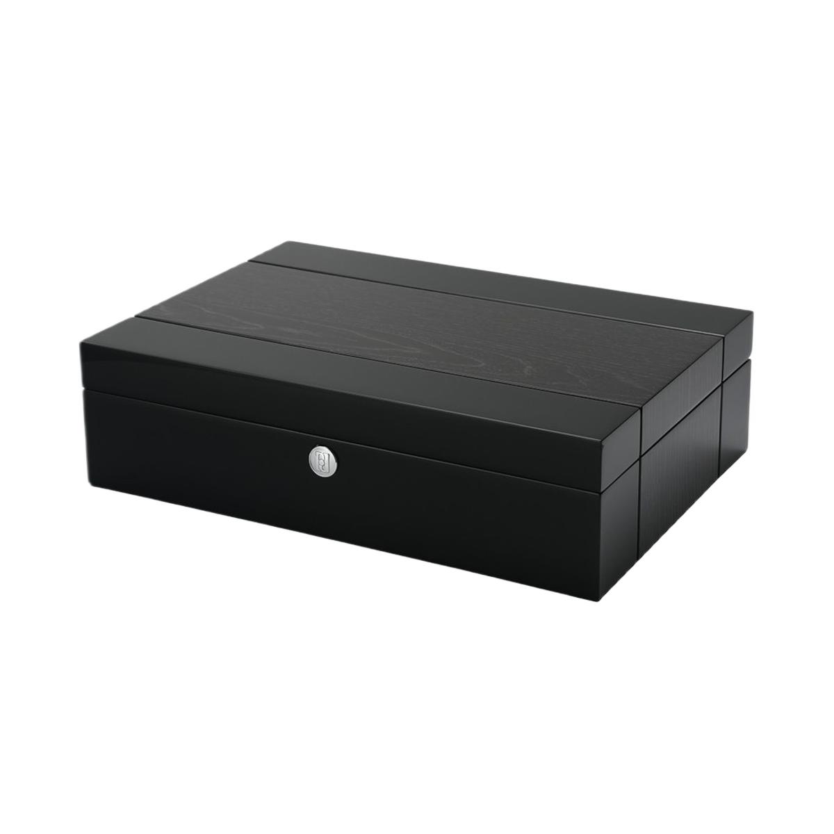 PUDEŁKO PAUL DESIGN GENTLEMEN 10 CASE BLACK APRICOT