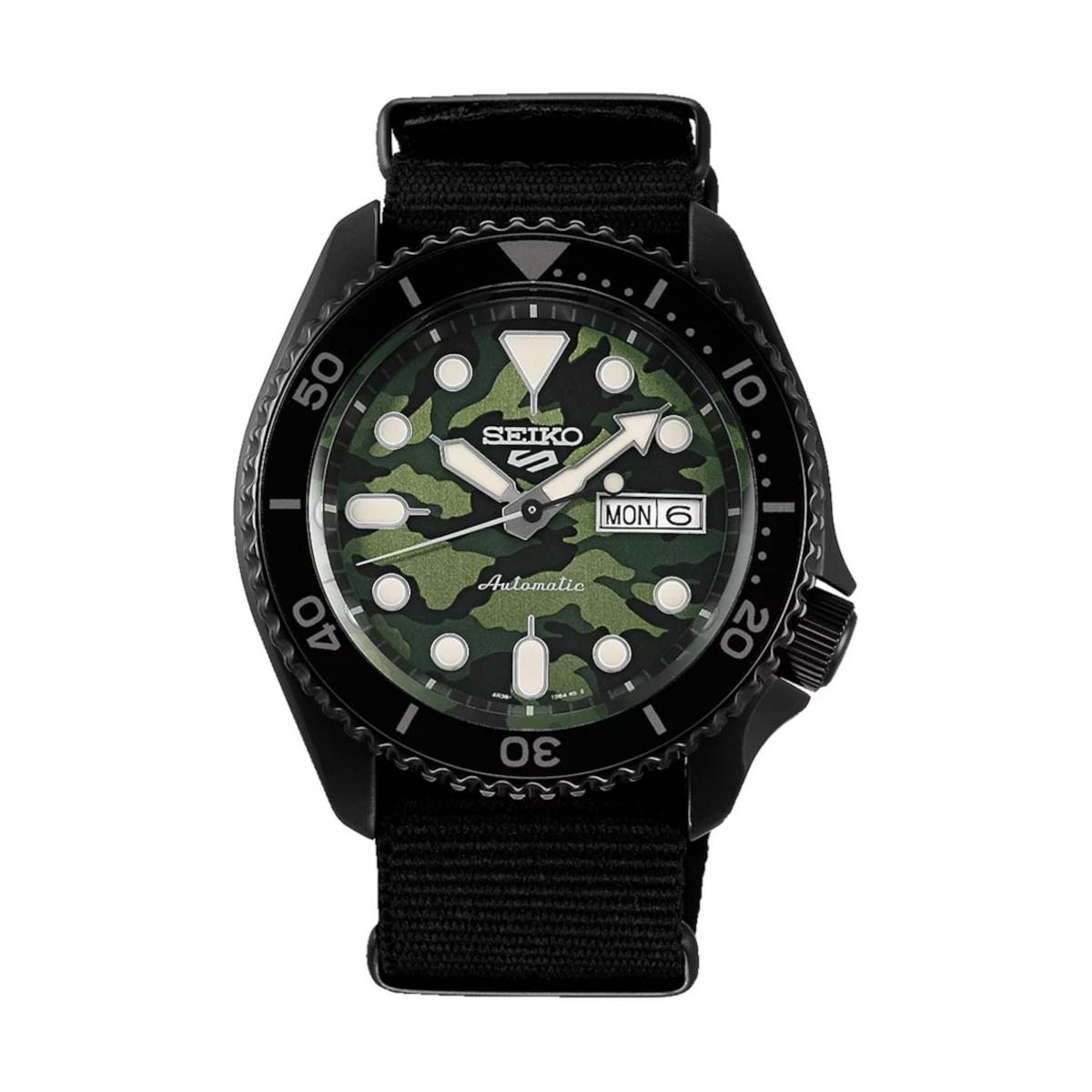 ZEGAREK SEIKO 5 SPORTS AUTOMATIC SKX ''CAMOUFLAGE'' STREET STYLE