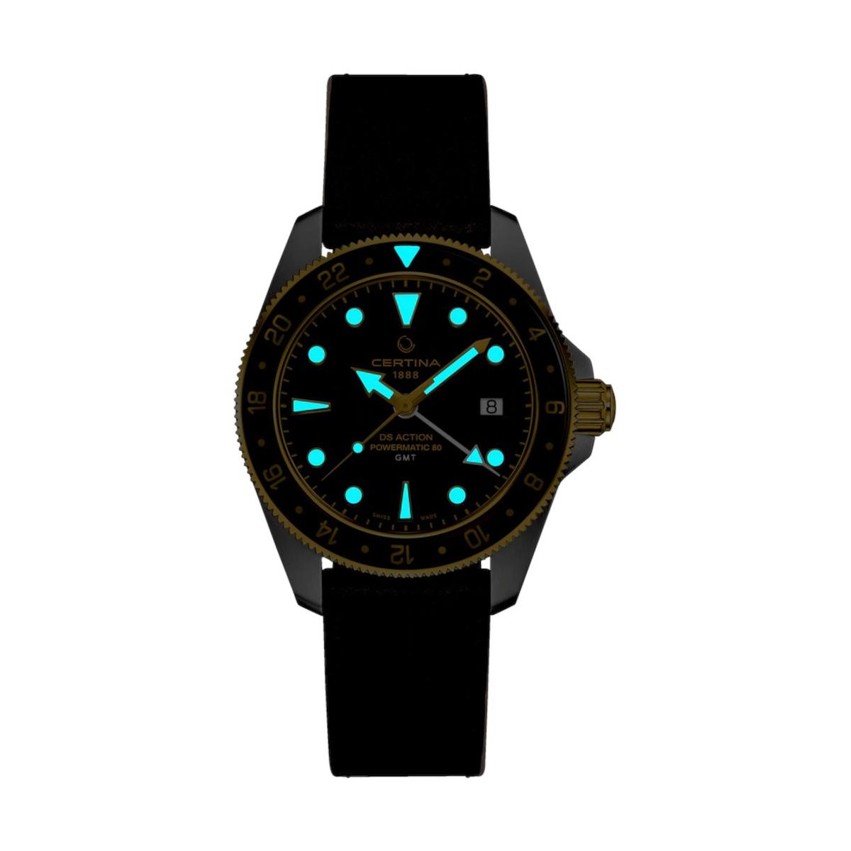 ZEGAREK CERTINA DS Action GMT Powermatic 80
