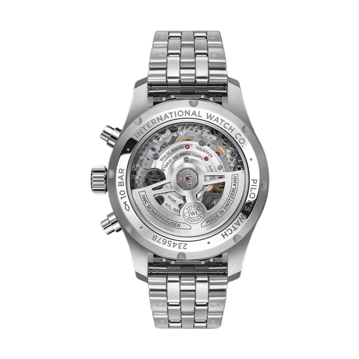 ZEGAREK IWC SCHAFFHAUSEN PILOT''S AUTOMATIC CHRONOGRAPH