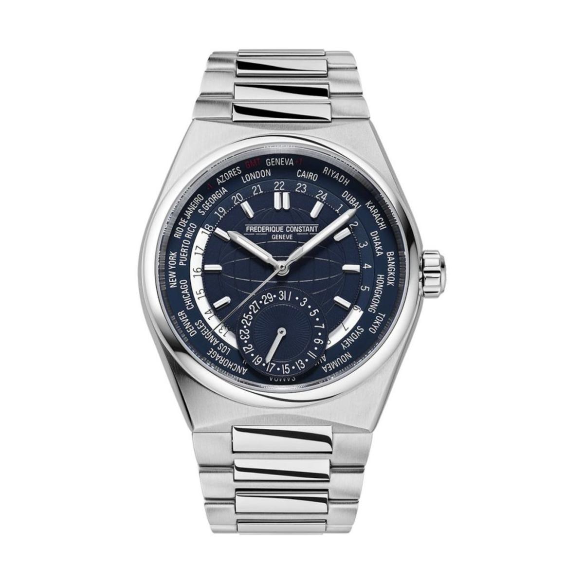ZEGAREK FREDERIQUE CONSTANT HIGHLIFE WORLDTIMER MANUFACTURE