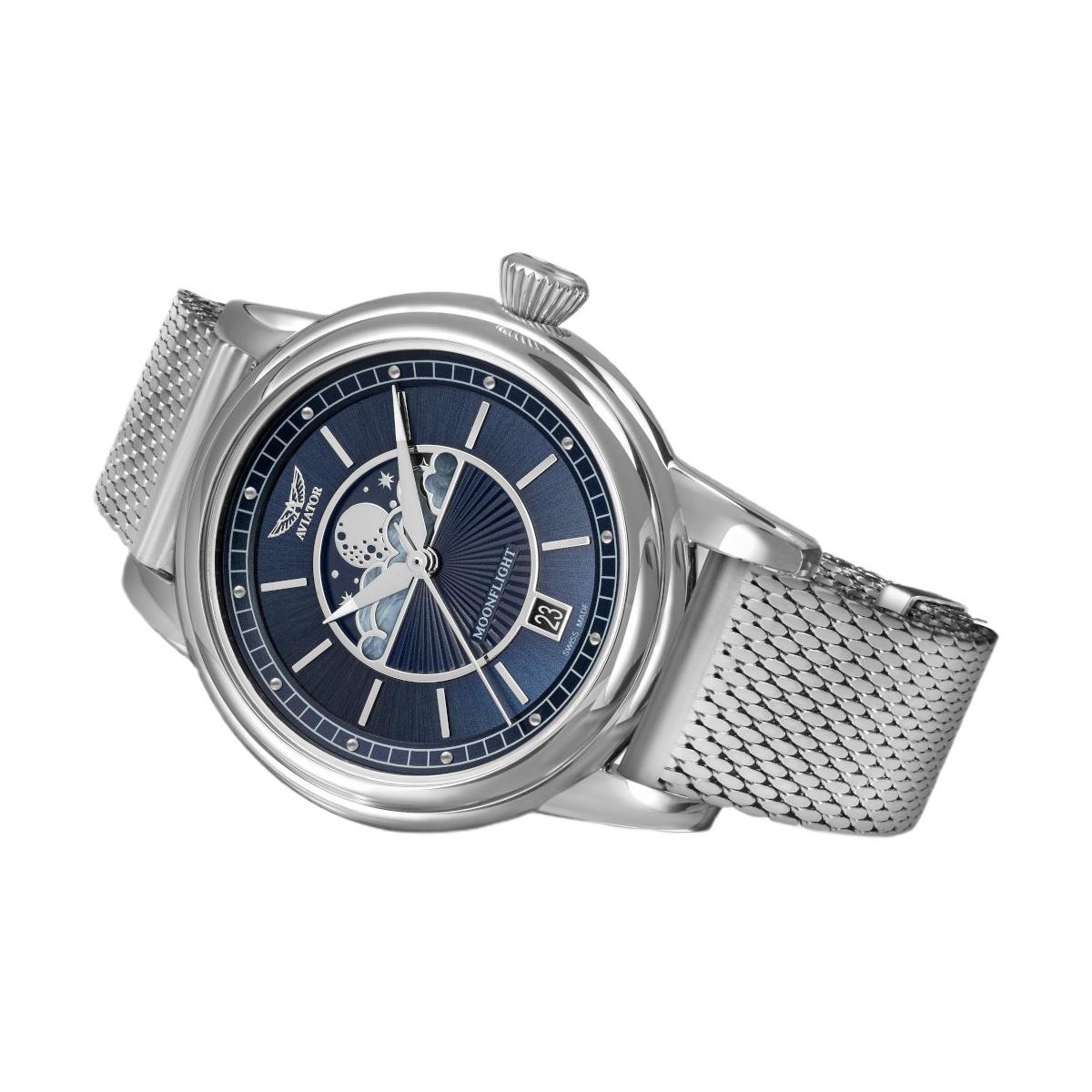 ZEGAREK AVIATOR DOUGLAS MOONFLIGHT