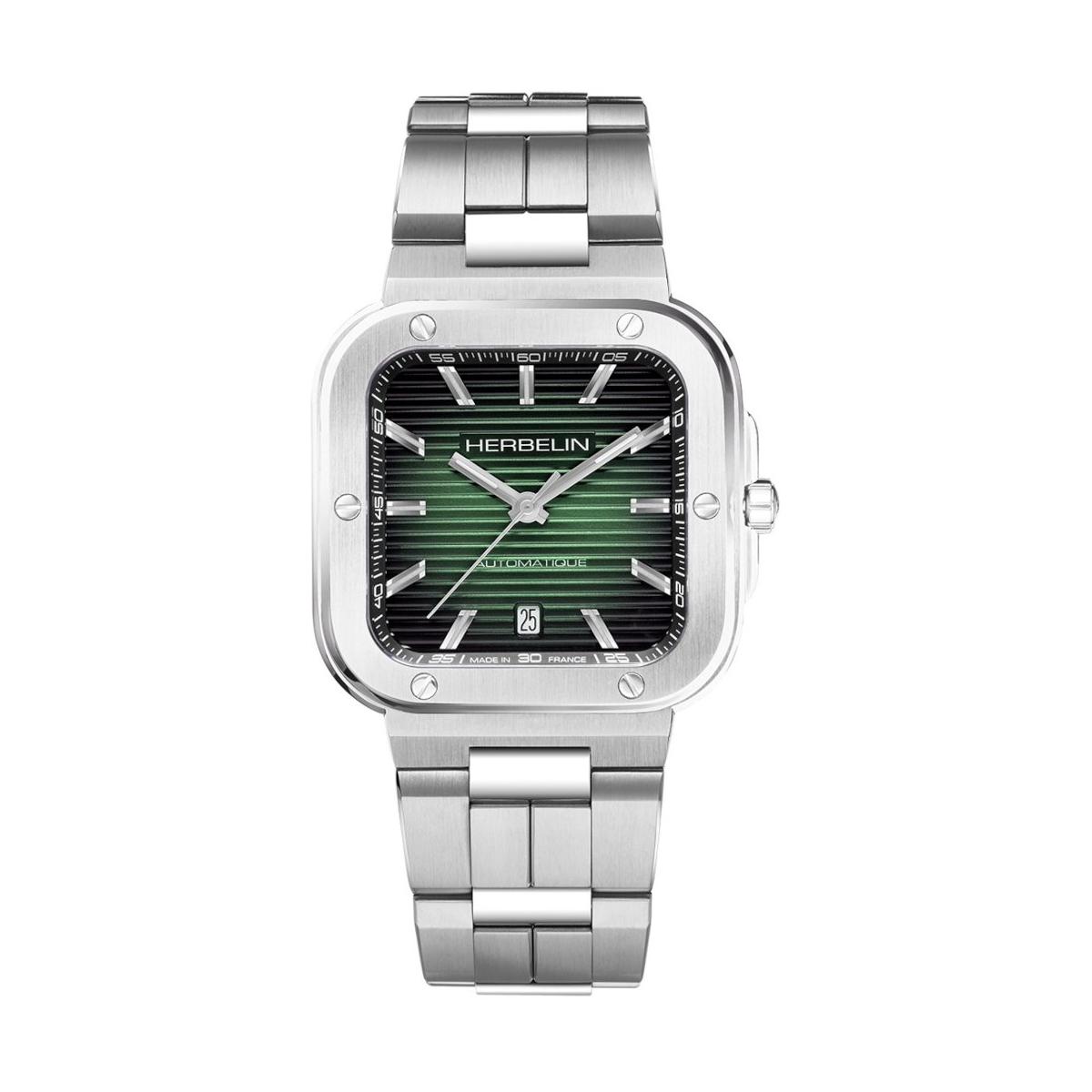 ZEGAREK HERBELIN CAP CAMARAT SQUARE AUTOMATIC