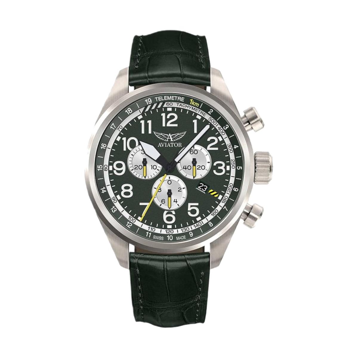 ZEGAREK AVIATOR AIRACOBRA P45 CHRONOGRAPH