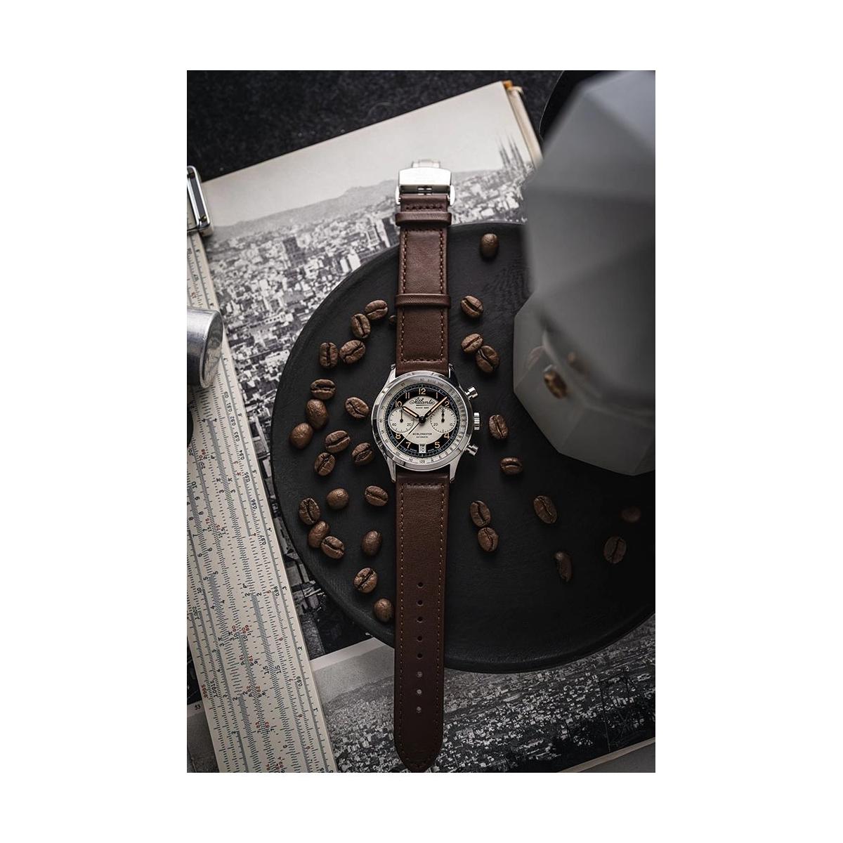 ZEGAREK ATLANTIC WORLDMASTER BICOMPAX AUTOMATIC