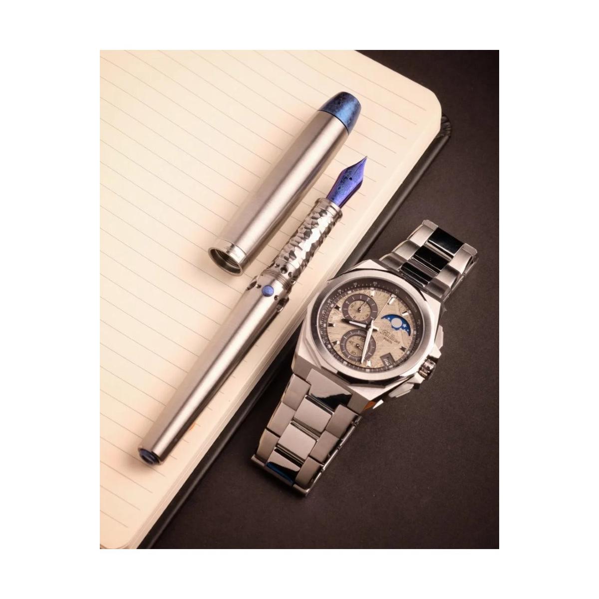 ZEGAREK BALTICUS PERUN MOONPHASE CHRONOGRAPH Z PIÓREM LIMITED EDITION