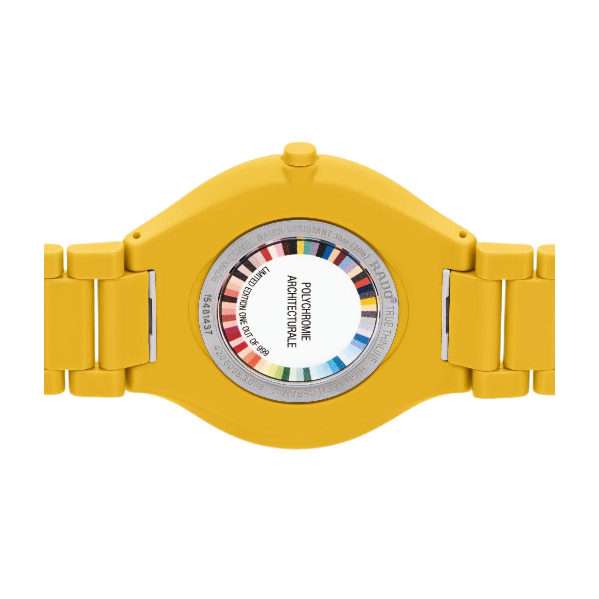ZEGAREK RADO TRUE THINLINE LES COULEURS LE CORBUSIER