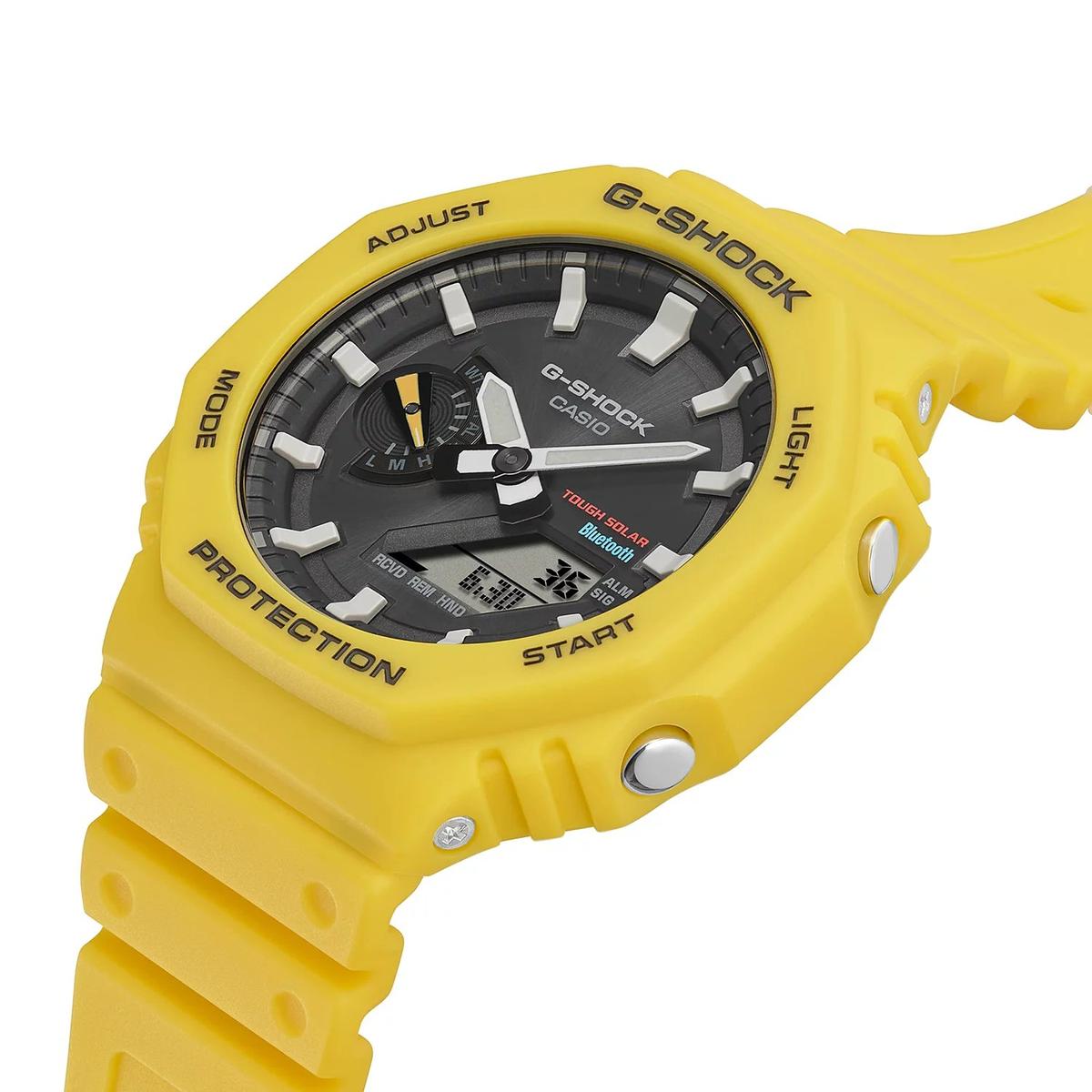 ZEGAREK G-SHOCK Octagon Yellow CasiOak