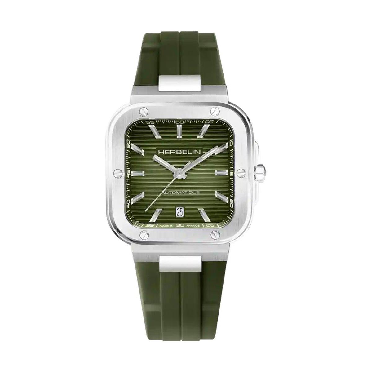 ZEGAREK HERBELIN CAP CAMARAT SQUARE AUTOMATIC
