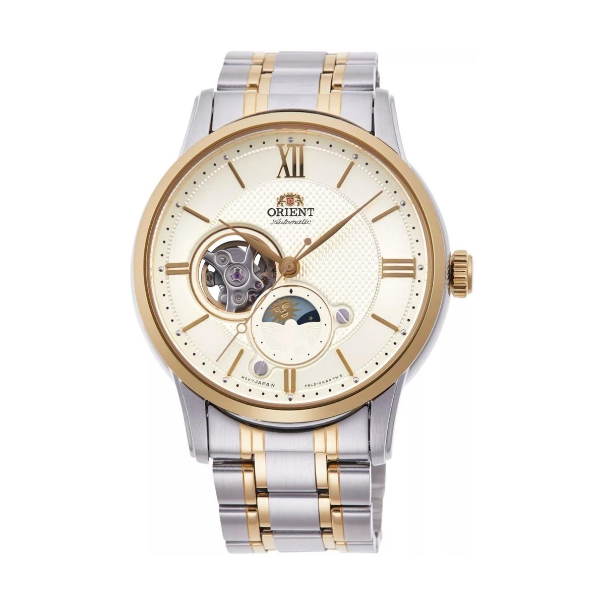 ZEGAREK ORIENT CONTEMPORARY SUN & MOON OPEN HEART
