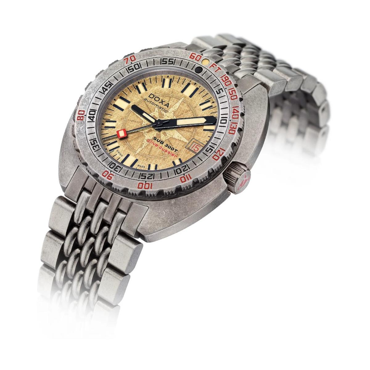 ZEGAREK DOXA SUB 300T CLIVE CUSSLER