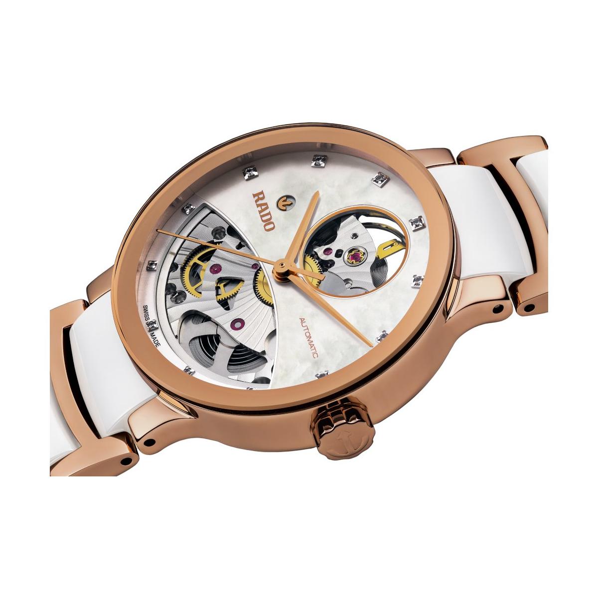 ZEGAREK RADO Centrix Automatic Diamonds Open Heart