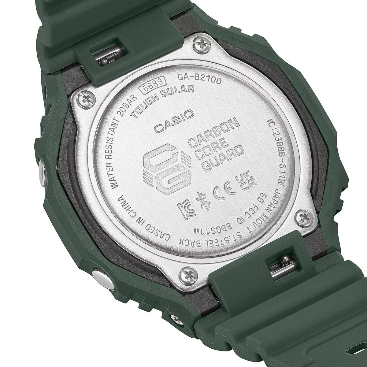 ZEGAREK G-SHOCK Octagon Green CasiOak