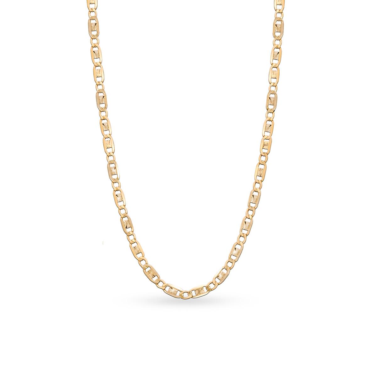 Łańcuszek złoty figaro