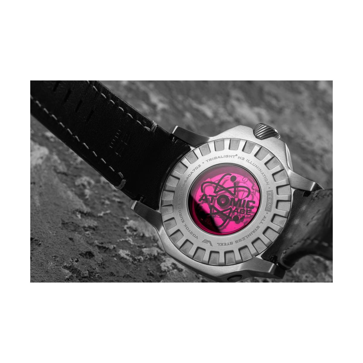 ZEGAREK VOSTOK EUROPE ATOMIC AGE FERMI LINE AUTOMATIC GMT