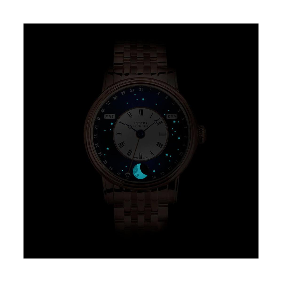 ZEGAREK EPOS ARTISTRY 3439 BM V-STYLE AUTOMATIC MOONPHASE