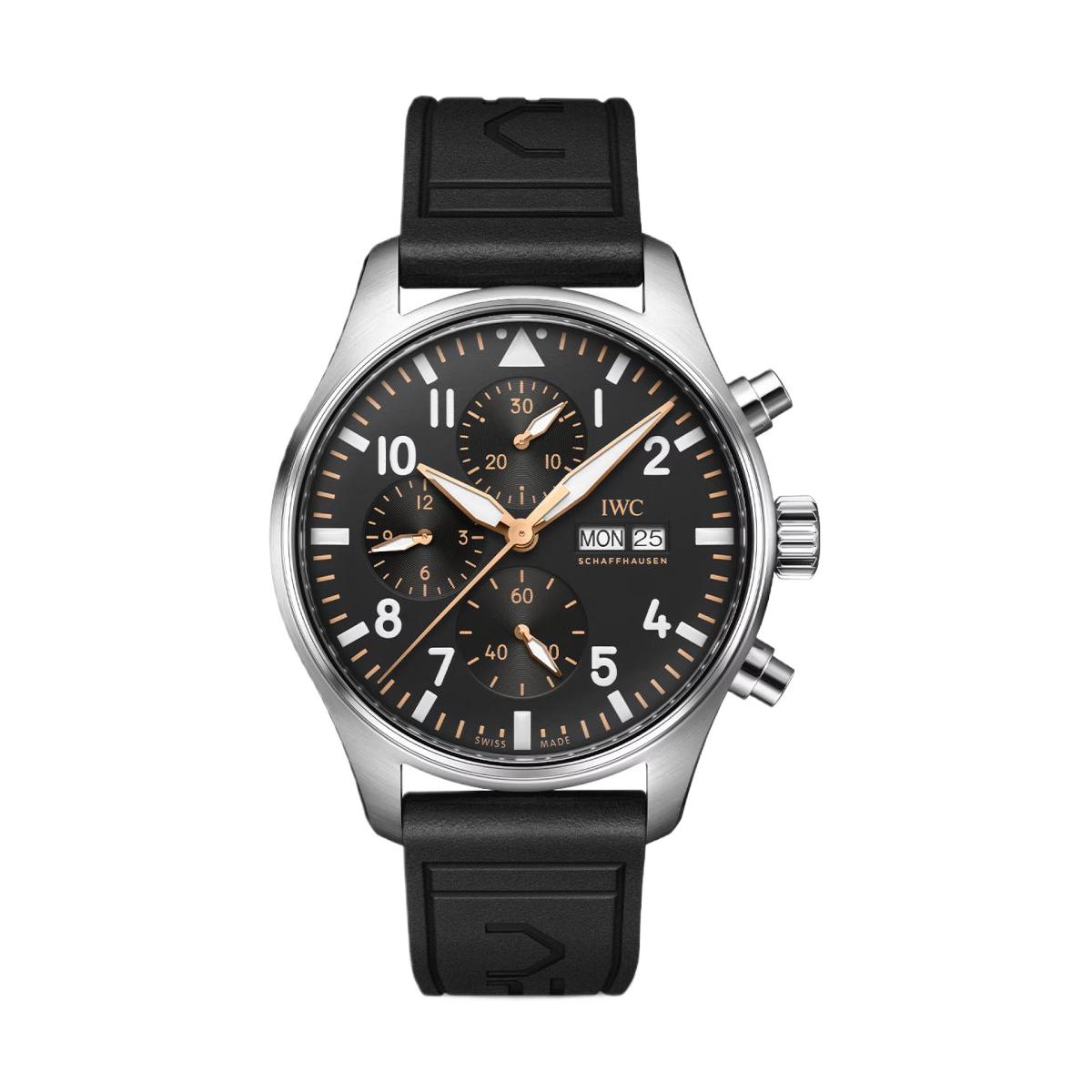 ZEGAREK IWC SCHAFFHAUSEN PILOT''S CHRONOGRAPH APXGP