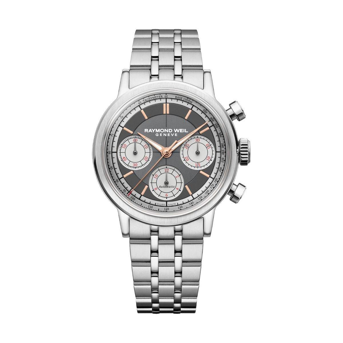 ZEGAREK RAYMOND WEIL MILLESIME TRI-COMPAX CHRONOGRAPH