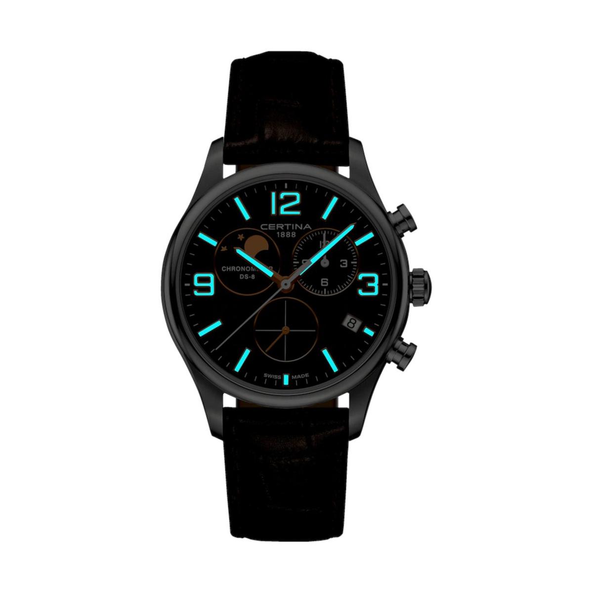 ZEGAREK CERTINA DS-8 Chronograph Moon Phase
