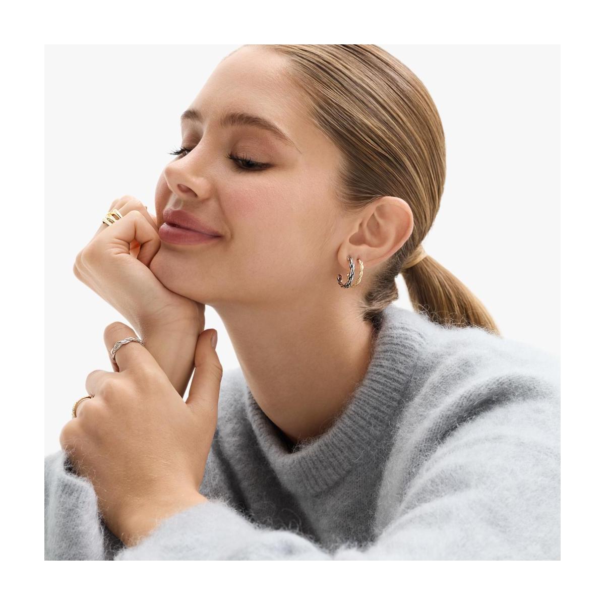 Kolczyki srebrne Freedom Forever