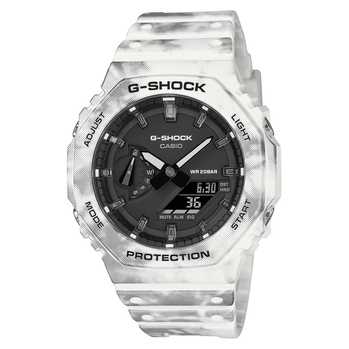 ZEGAREK G-SHOCK Octagon Frozen Forest