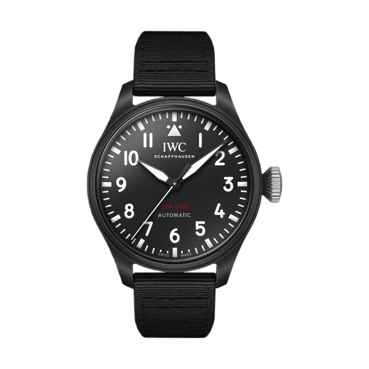 ZEGAREK IWC SCHAFFHAUSEN BIG PILOT''S AUTOMATIC TOP GUN