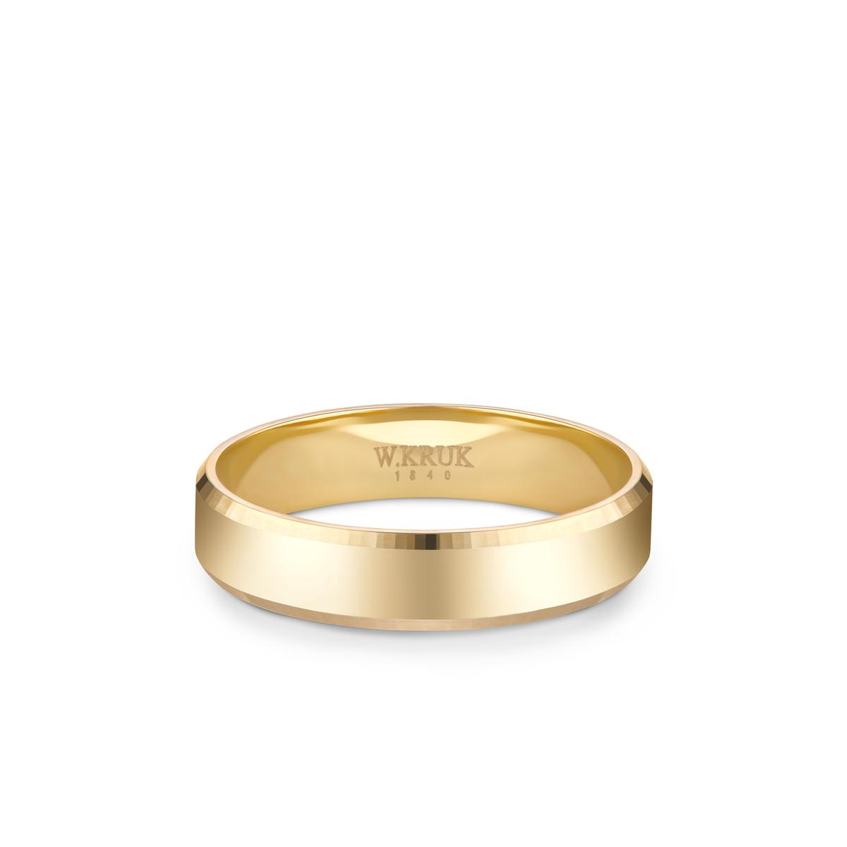 Komplet obrączek złotych BORMIO