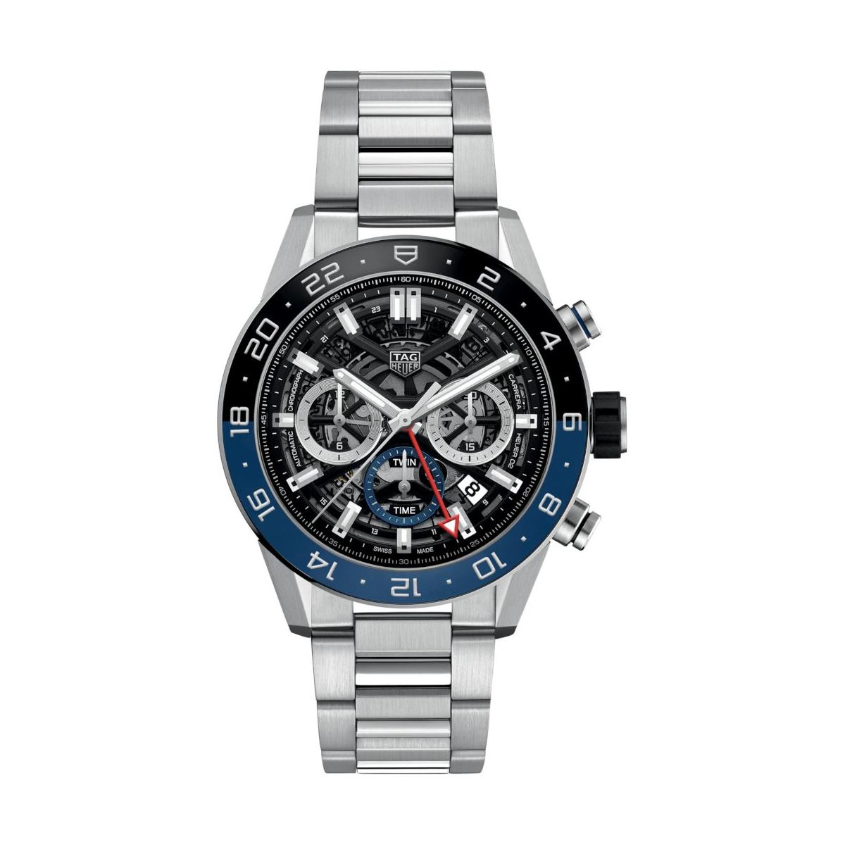 ZEGAREK TAG HEUER Carrera Chronograph Twin-Time