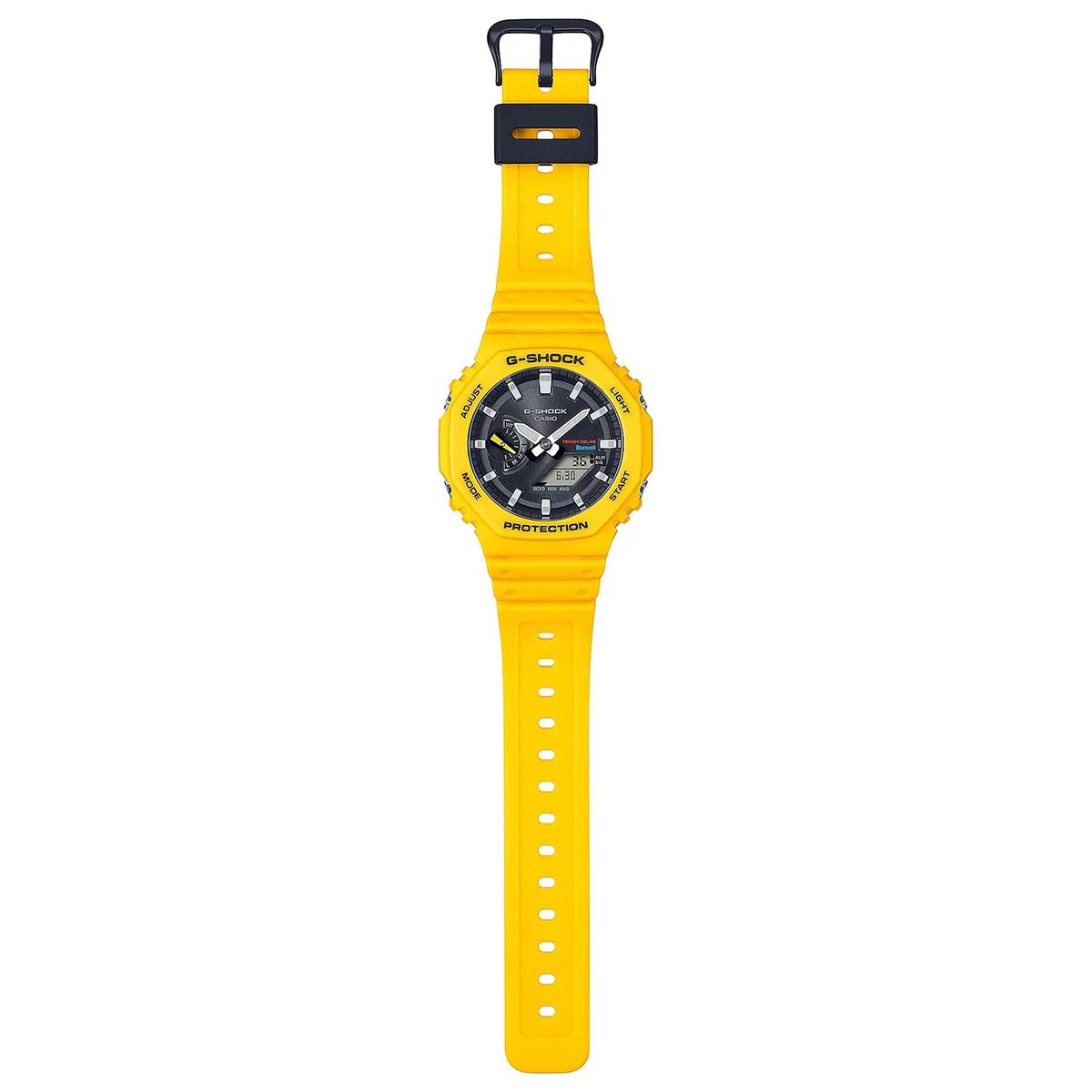 ZEGAREK G-SHOCK Octagon Yellow CasiOak