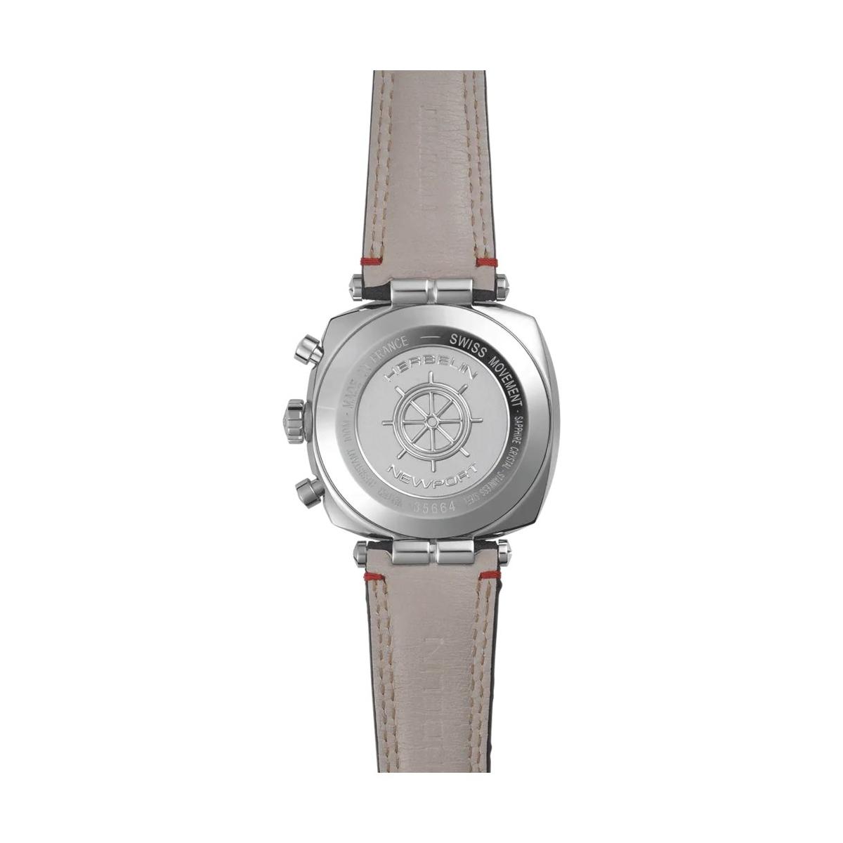ZEGAREK HERBELIN NEWPORT HERITAGE ORIGINALS CHRONOGRAPH
