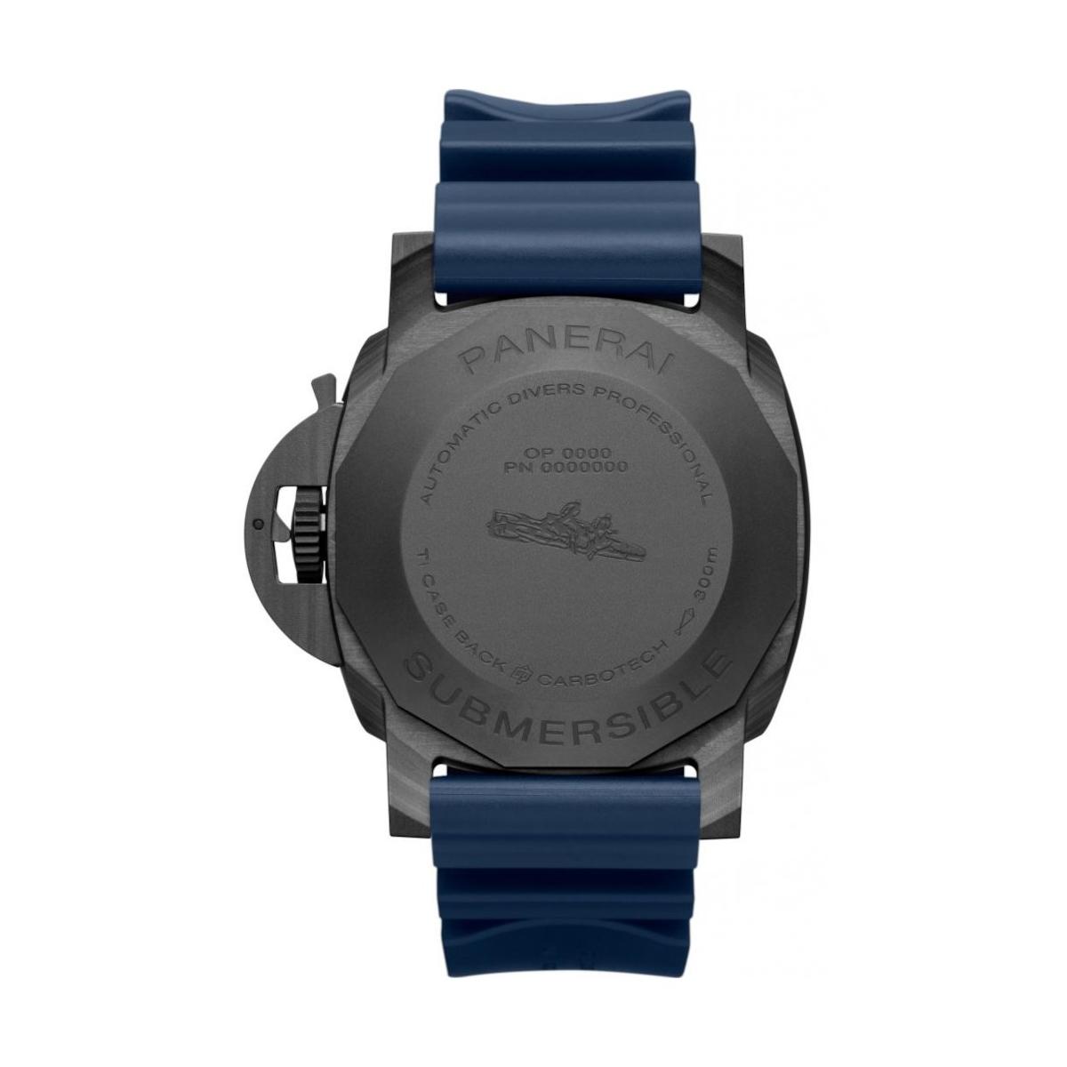 ZEGAREK PANERAI Submersible QuarantaQuattro Carbotech™