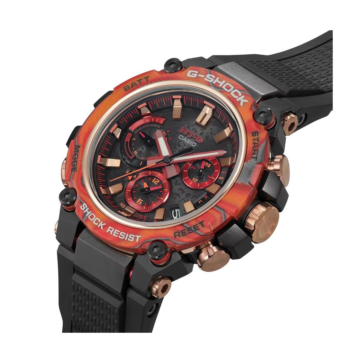 ZEGAREK G-SHOCK MTG Flare Red Series G-Shock 40th Anniversary