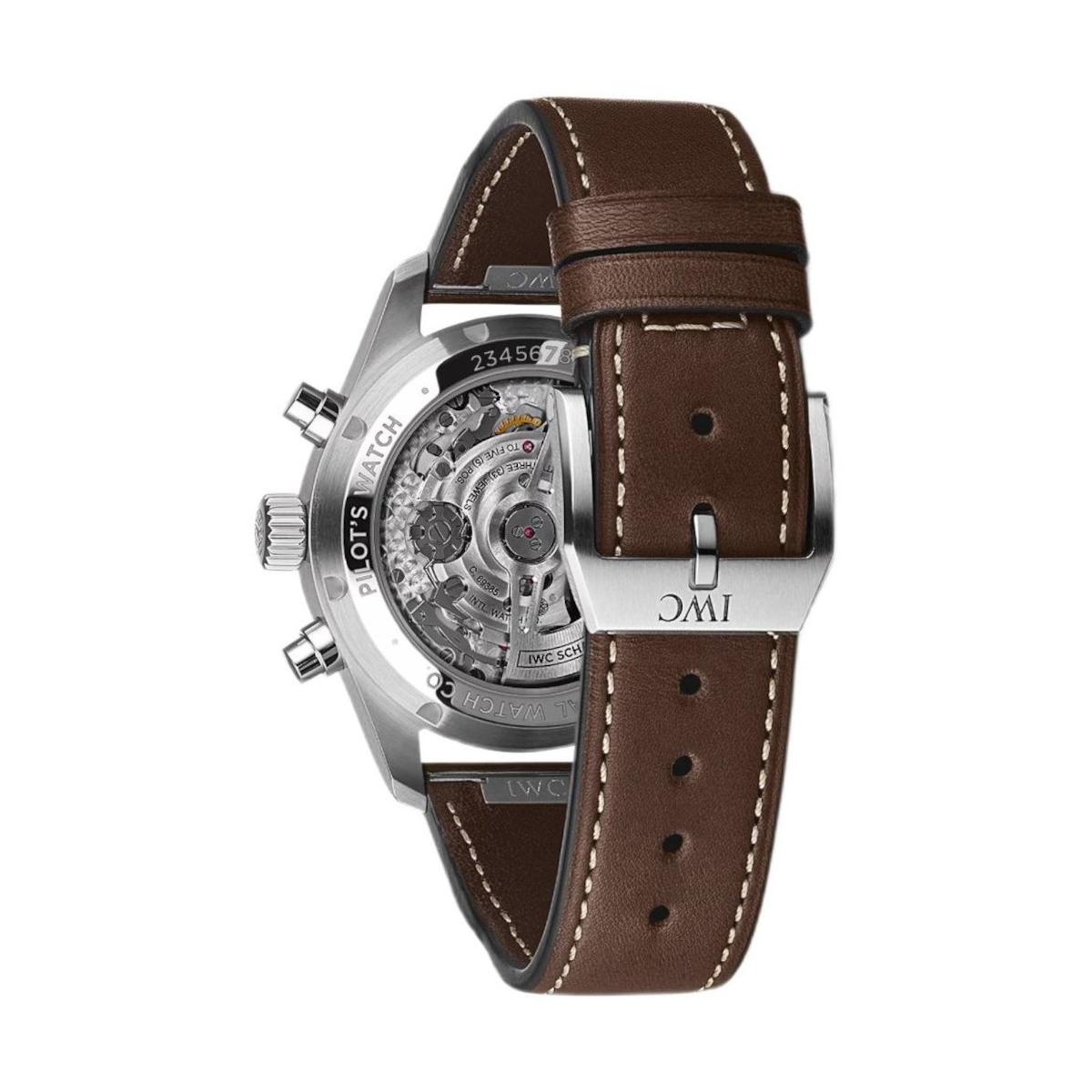 ZEGAREK IWC SCHAFFHAUSEN PILOT''S AUTOMATIC CHRONOGRAPH