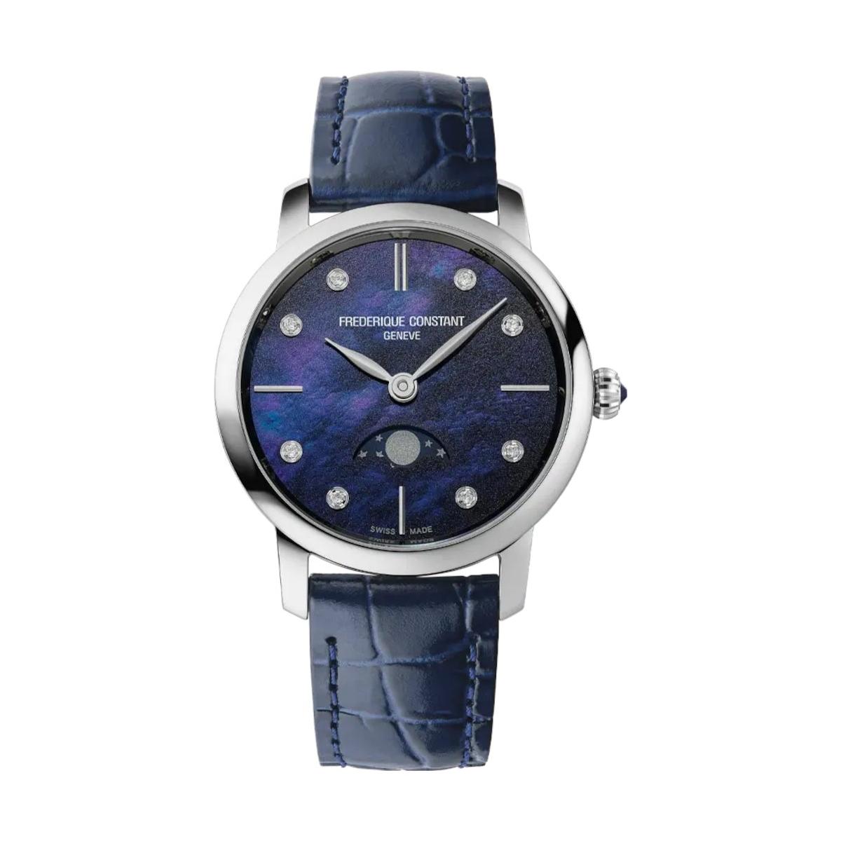 ZEGAREK FREDERIQUE CONSTANT CLASSICS SLIMLINE LADIES MOONPHASE