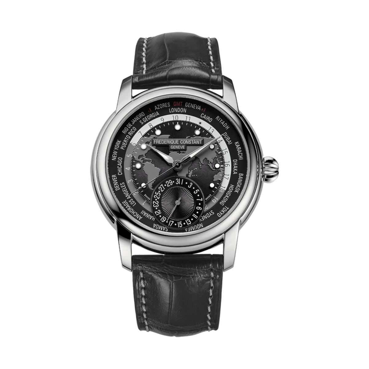 ZEGAREK FREDERIQUE CONSTANT CLASSICS WORLDTIMER MANUFACTURE