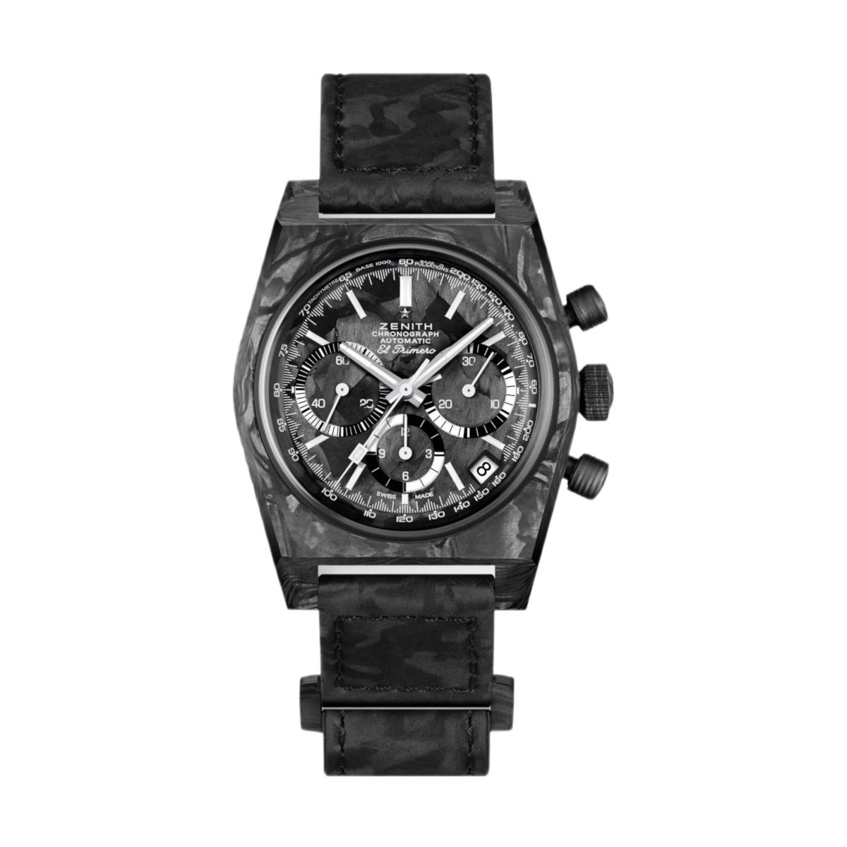 ZEGAREK ZENITH CHRONOMASTER REVIVAL COVER GIRL CARBON LIMITED EDITION