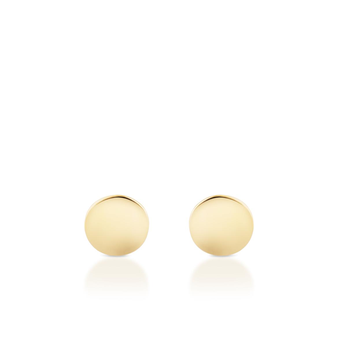 Kolczyki złote minimalistyczne