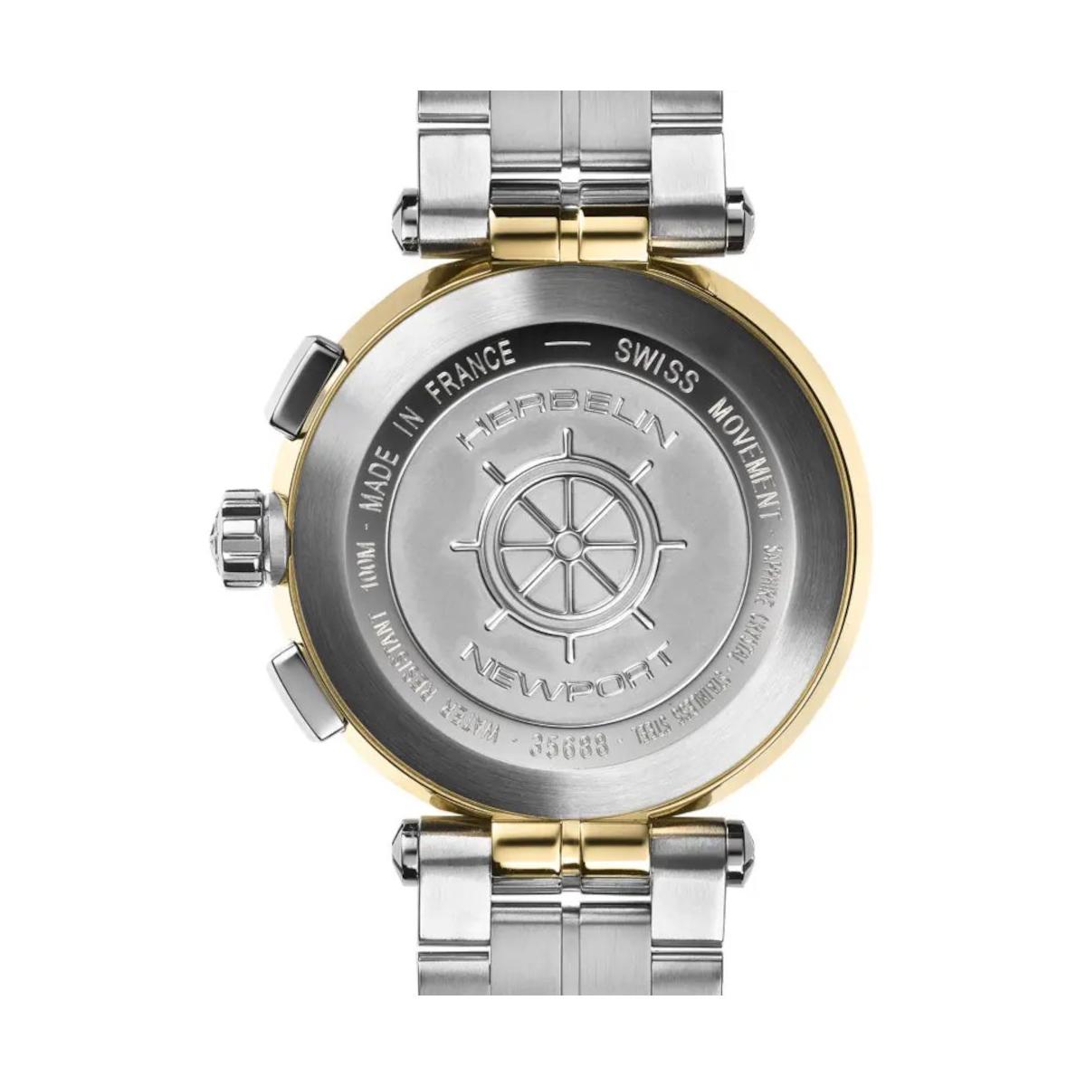 ZEGAREK HERBELIN NEWPORT CHRONOGRAPH