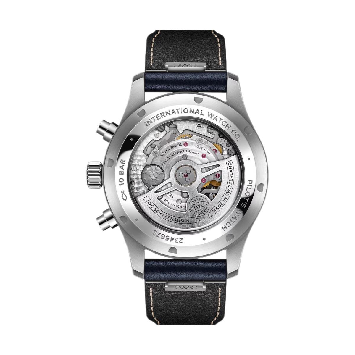 ZEGAREK IWC SCHAFFHAUSEN PILOT''S AUTOMATIC CHRONOGRAPH