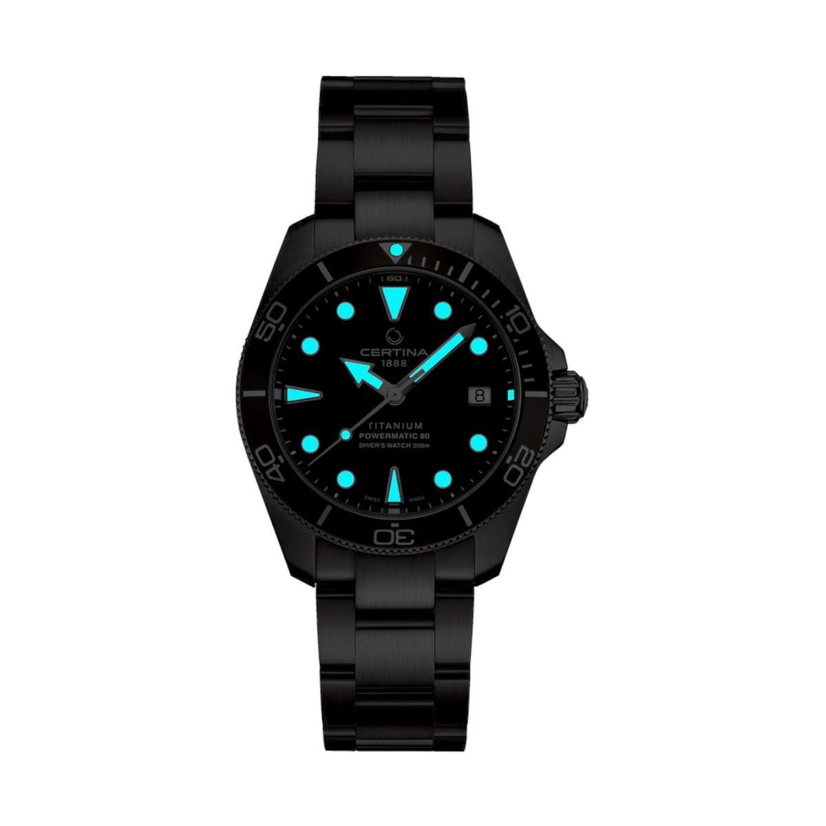 ZEGAREK CERTINA DS ACTION DIVER 38mm Powermatic 80