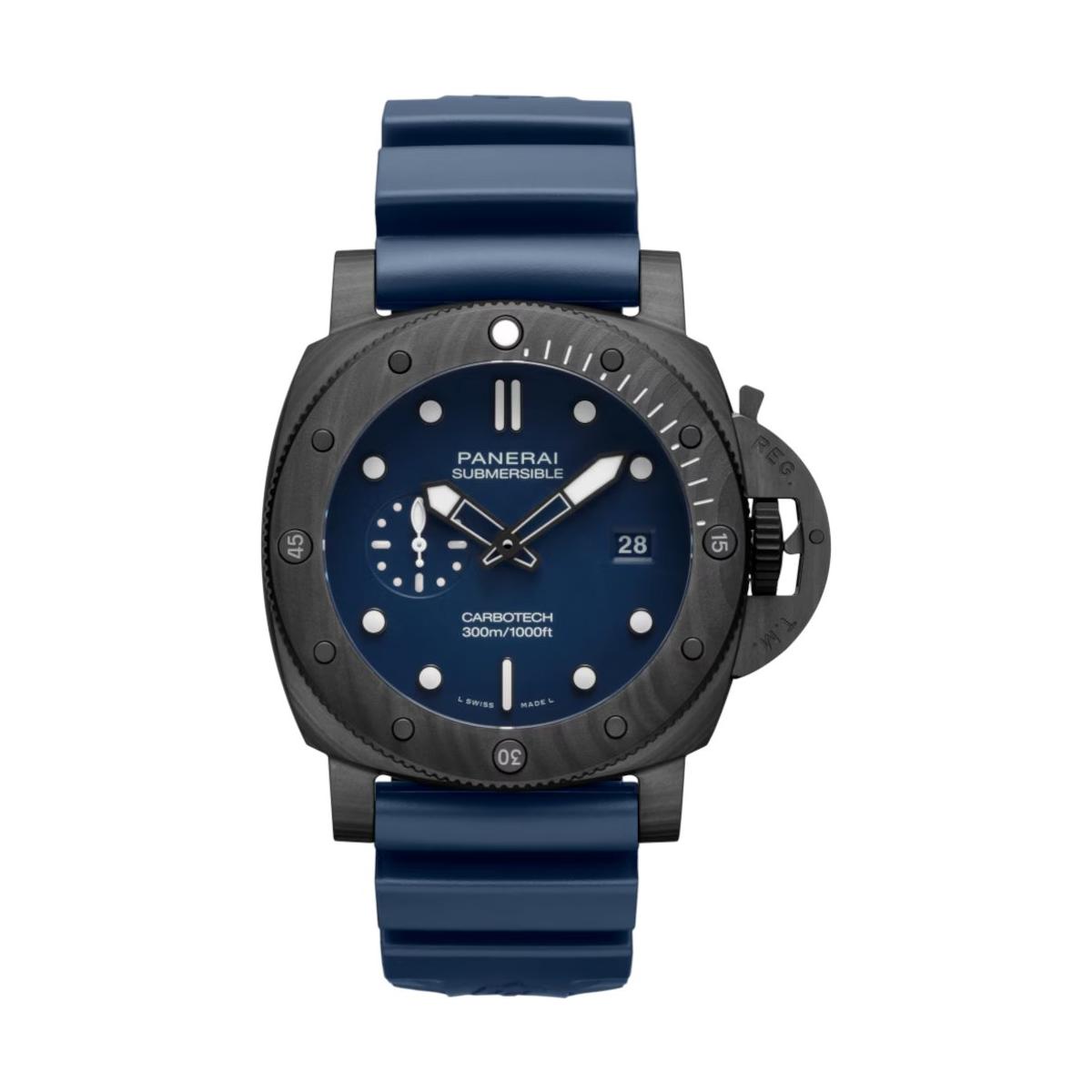 ZEGAREK PANERAI Submersible QuarantaQuattro Carbotech™