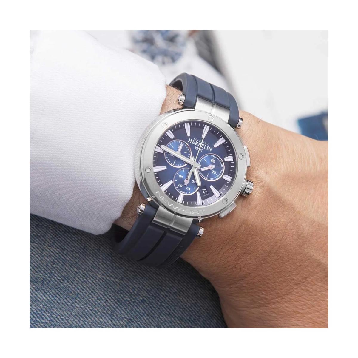 ZEGAREK HERBELIN NEWPORT CHRONOGRAPH