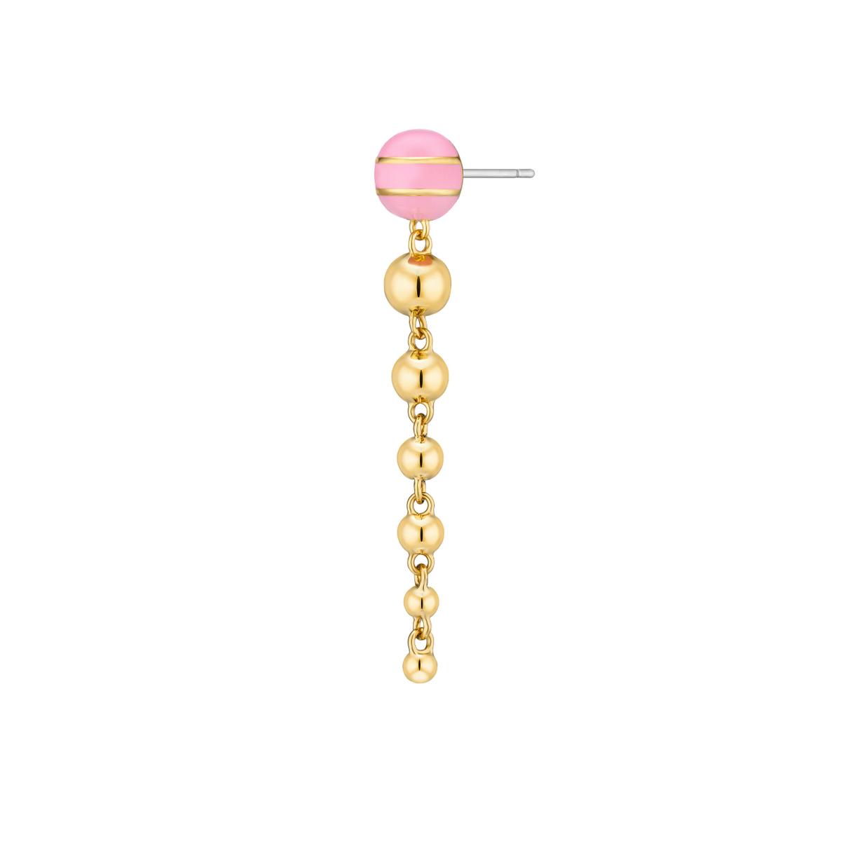Kolczyk Pink Bubble Drip