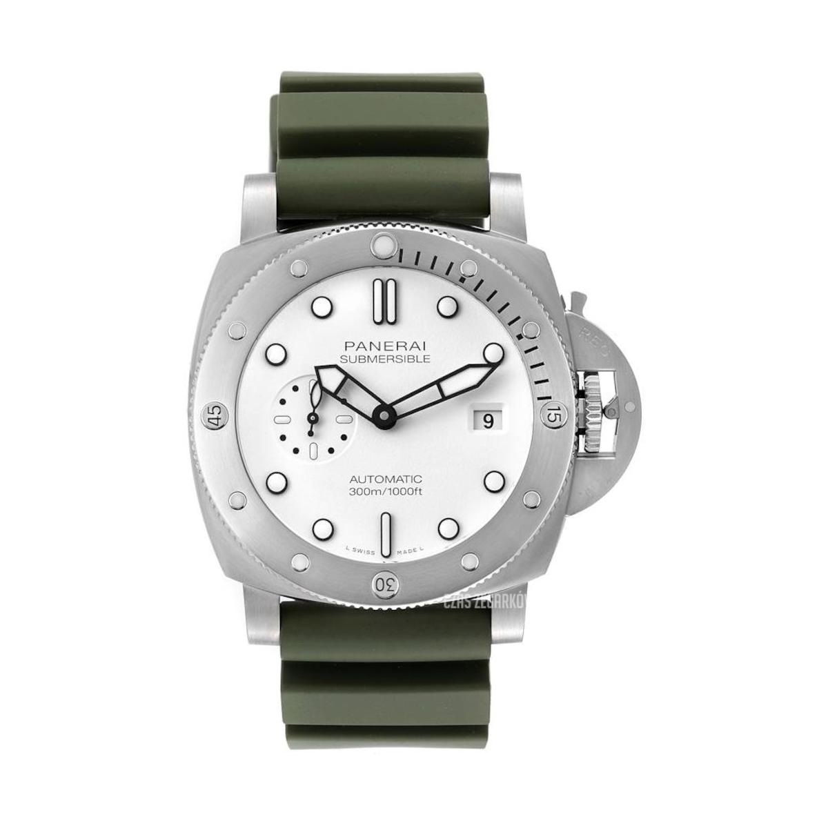 ZEGAREK PANERAI Submersible QuarantaQuattro Bianco
