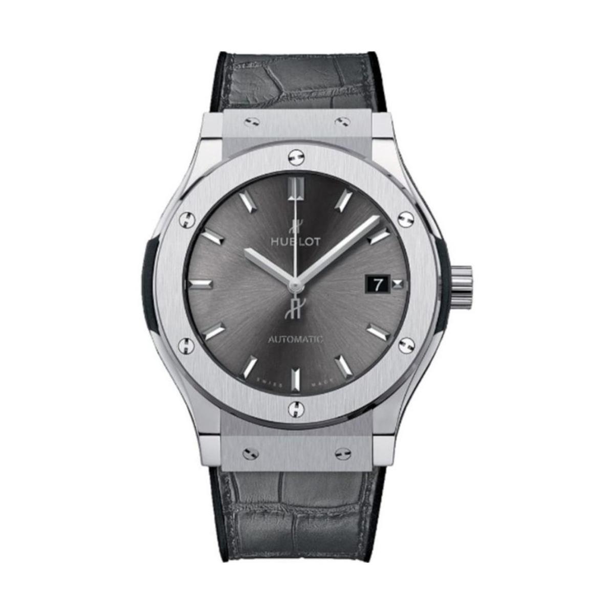ZEGAREK HUBLOT CLASSIC FUSION RACING GREY TITANIUM