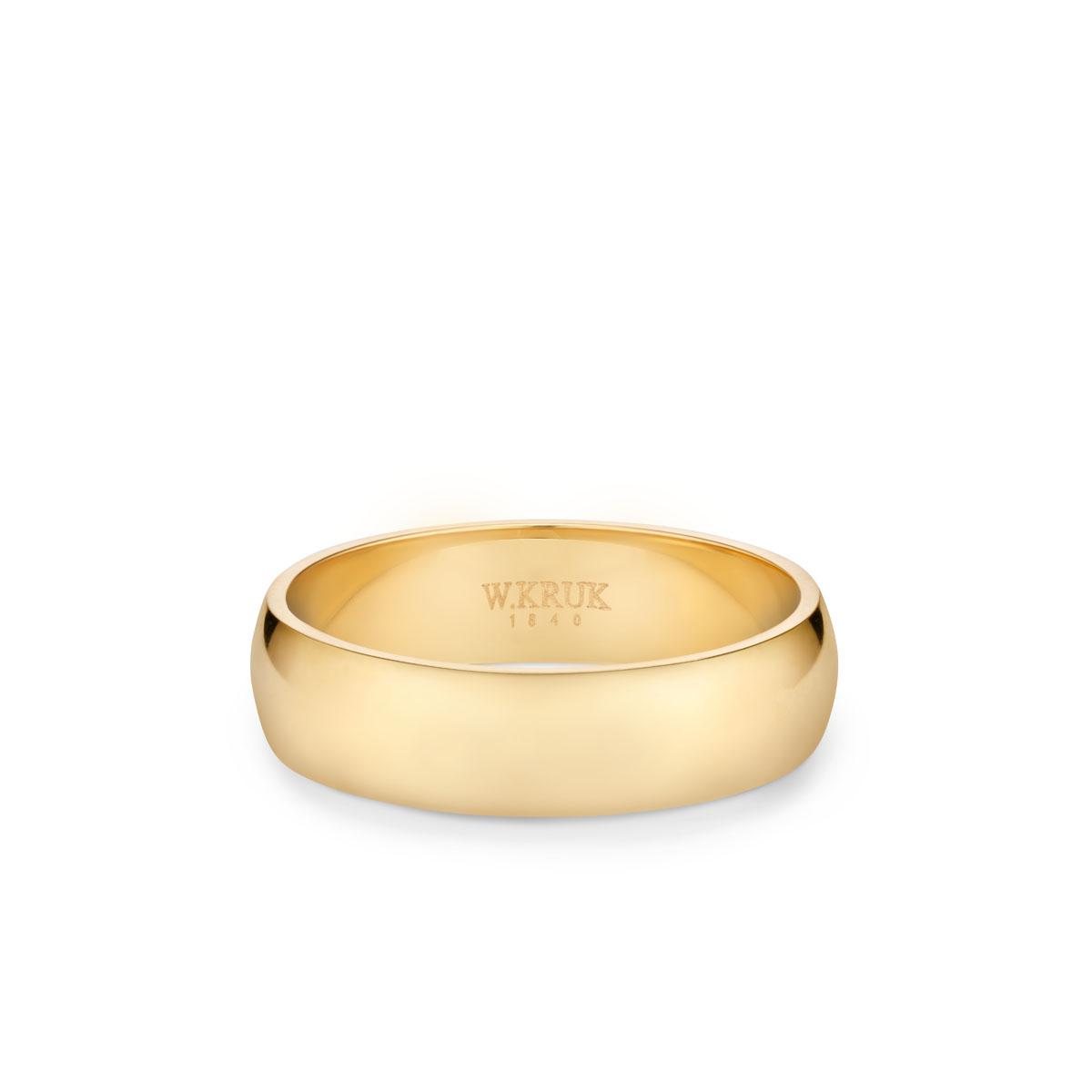 Komplet obrączek złotych PROMISO